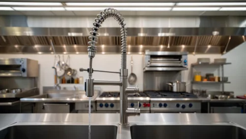 Robinet de cuisine professionnelle