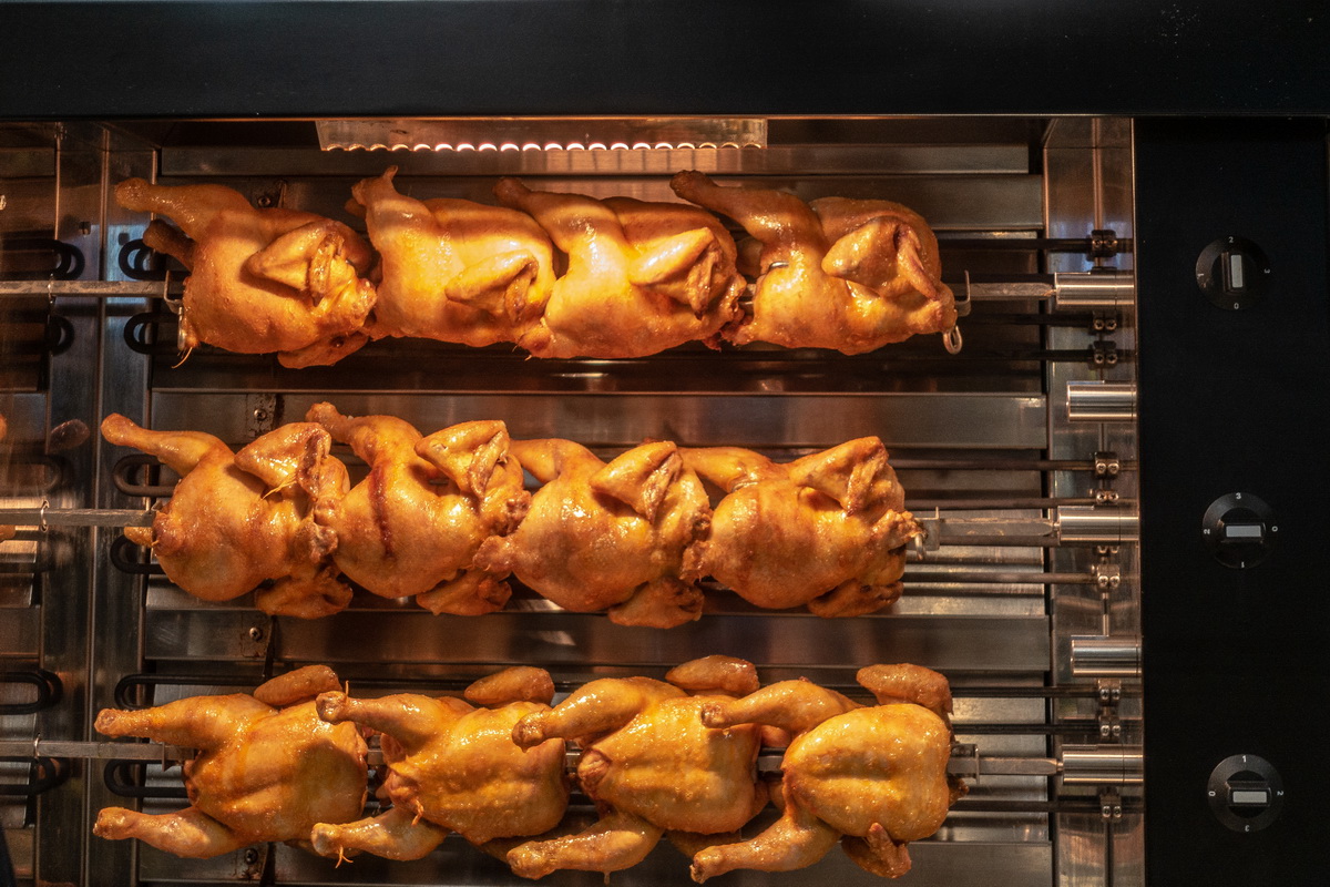 Rôtisserie professionnelle